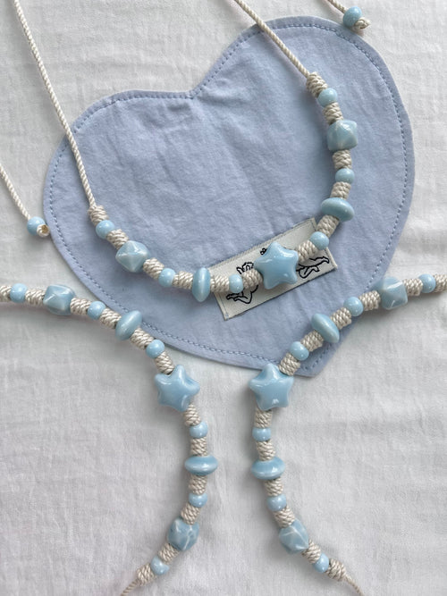 Bebe Choker - Baby blue