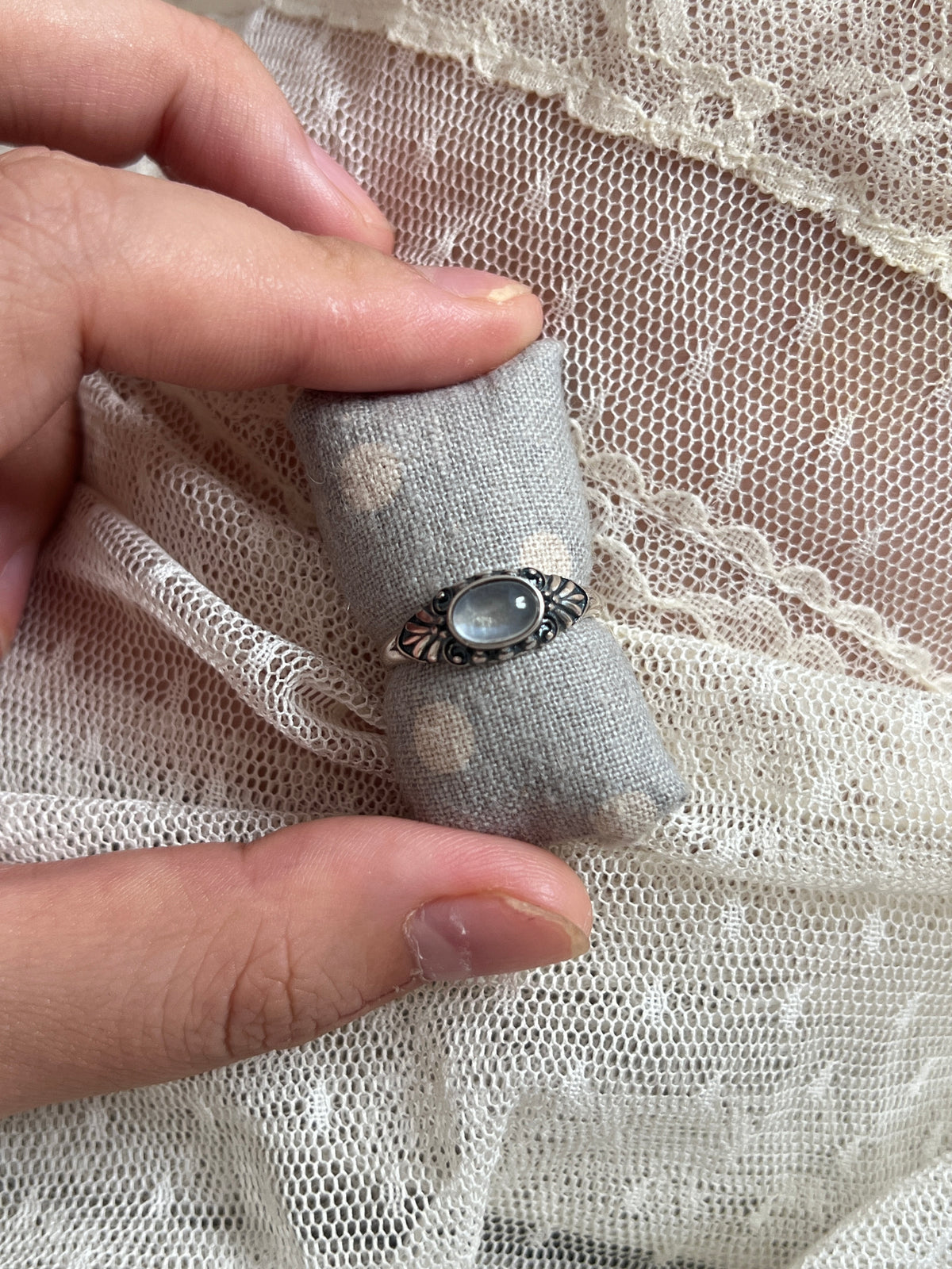Cloud Blue Ring