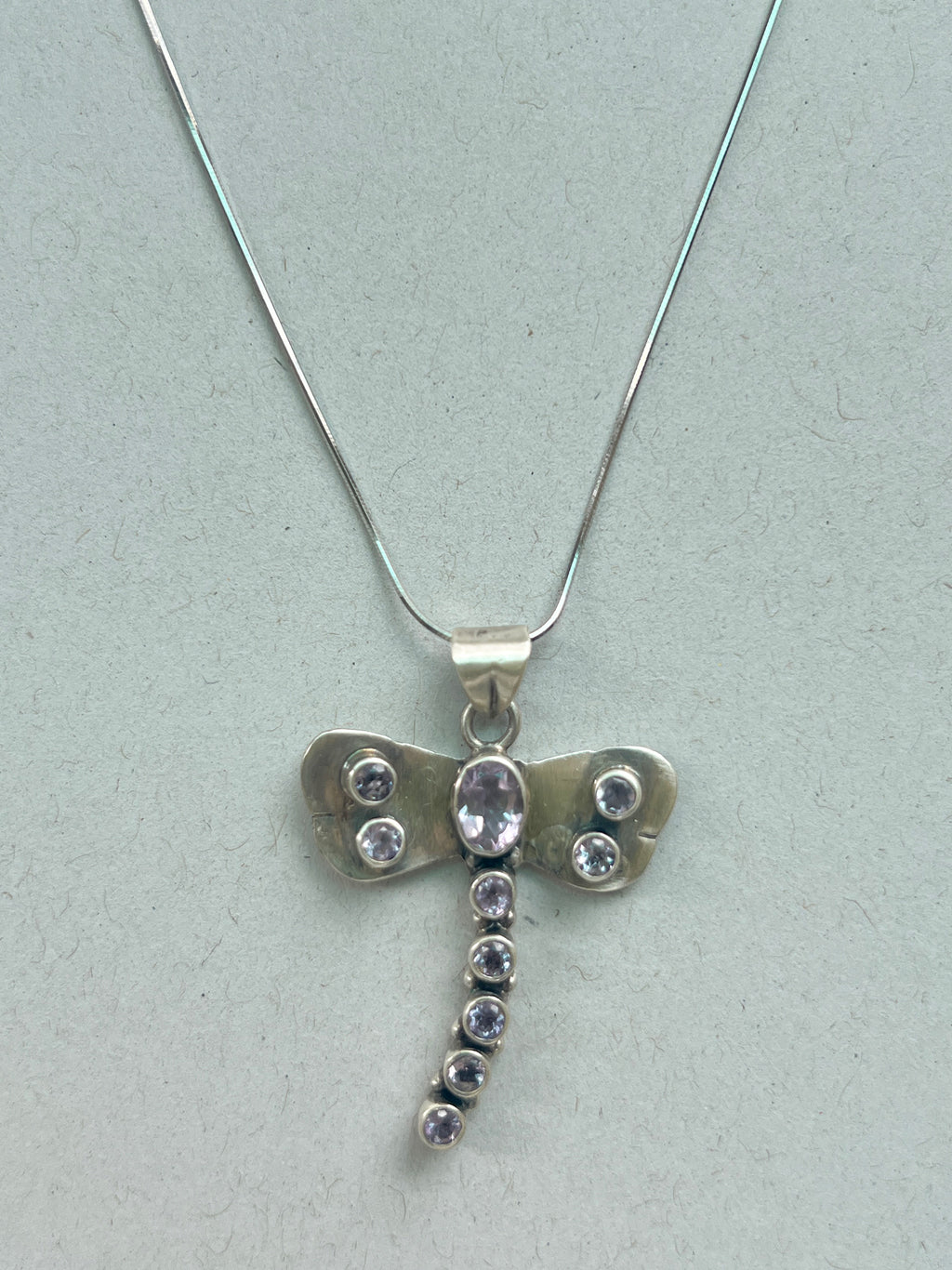 Jeweled Dragonfly Necklace