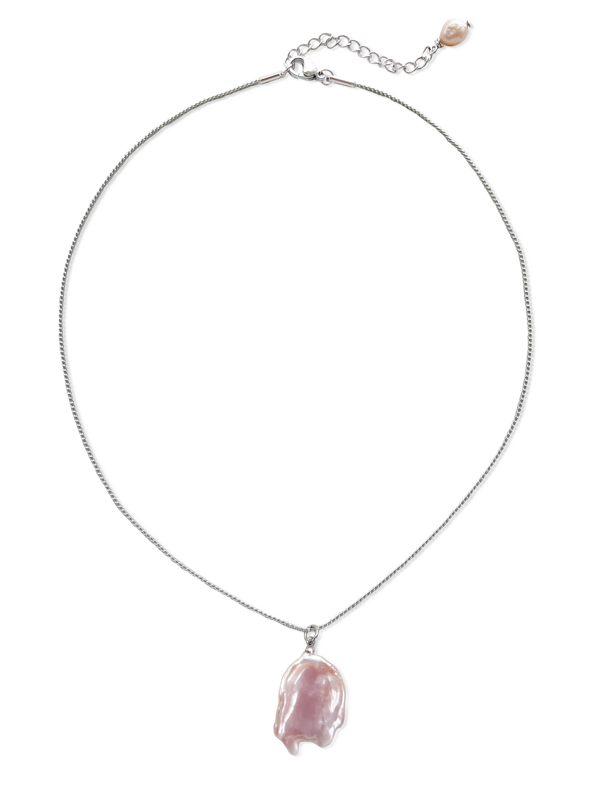 Petal Pearl Necklace 01