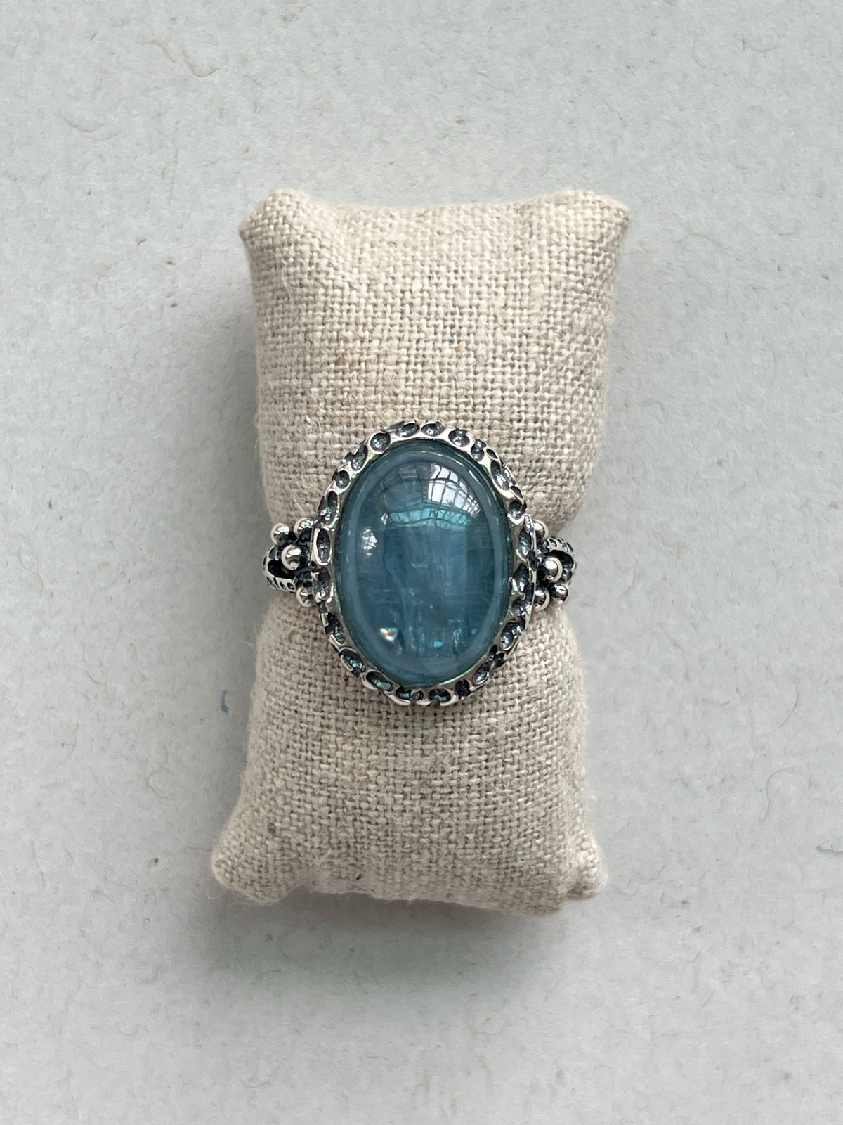 LAGOON KYANITE RING