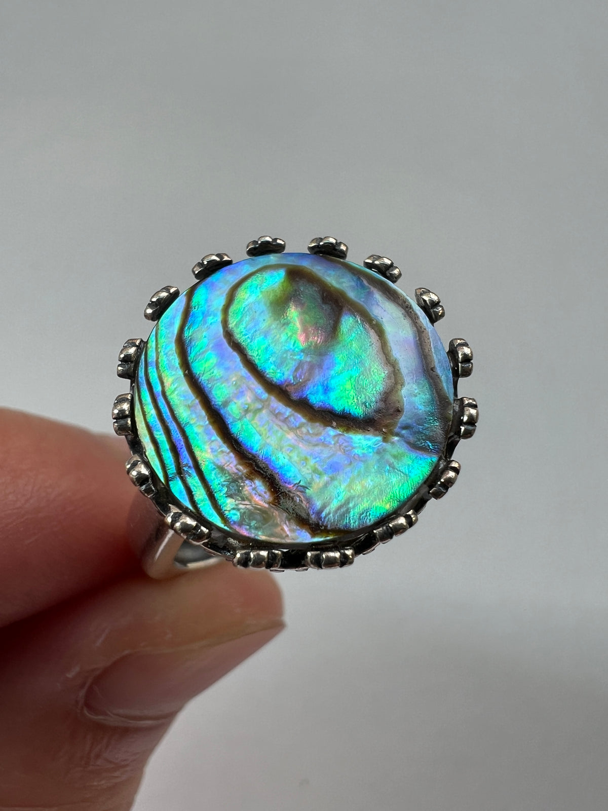 ABALONE DISC RING