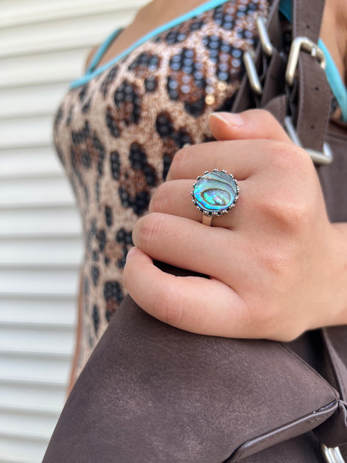 ABALONE DISC RING