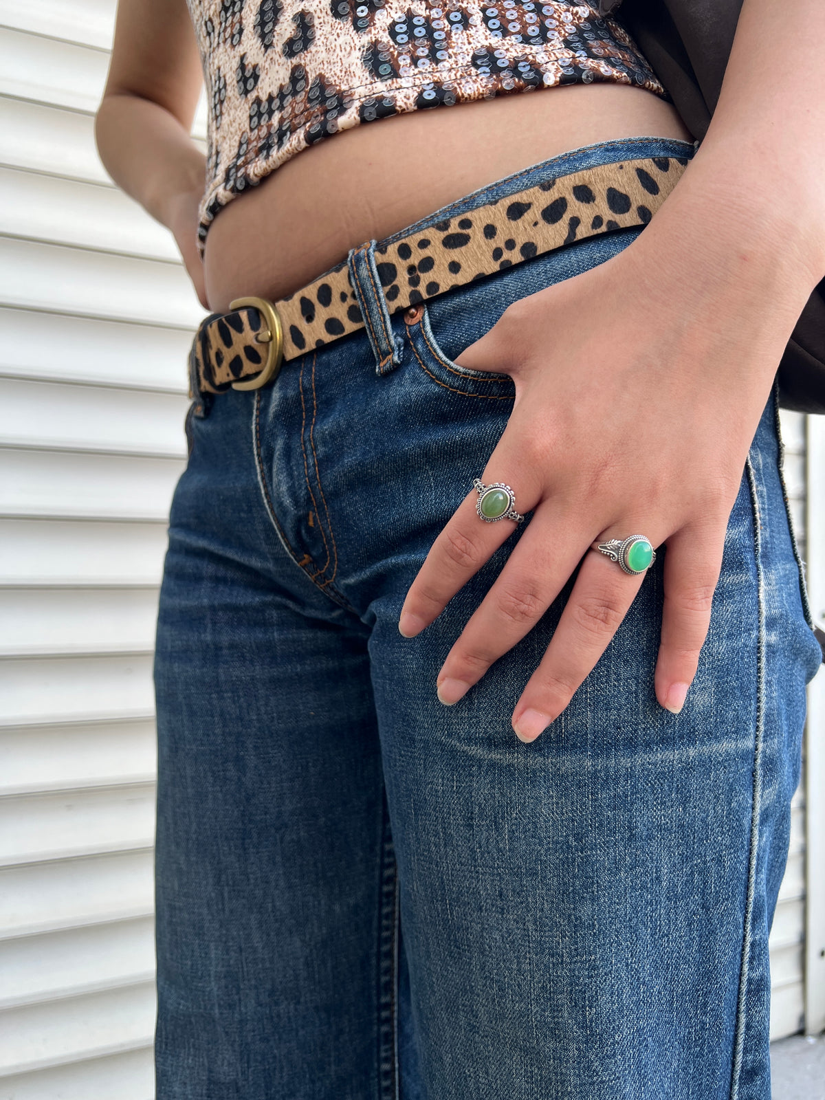 OVAL JADE RING