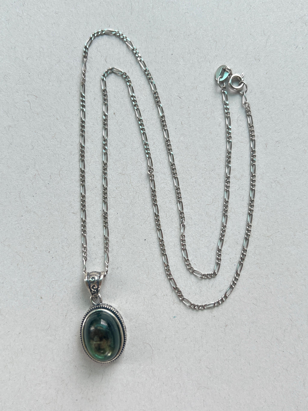 Green Lepidolite Necklace