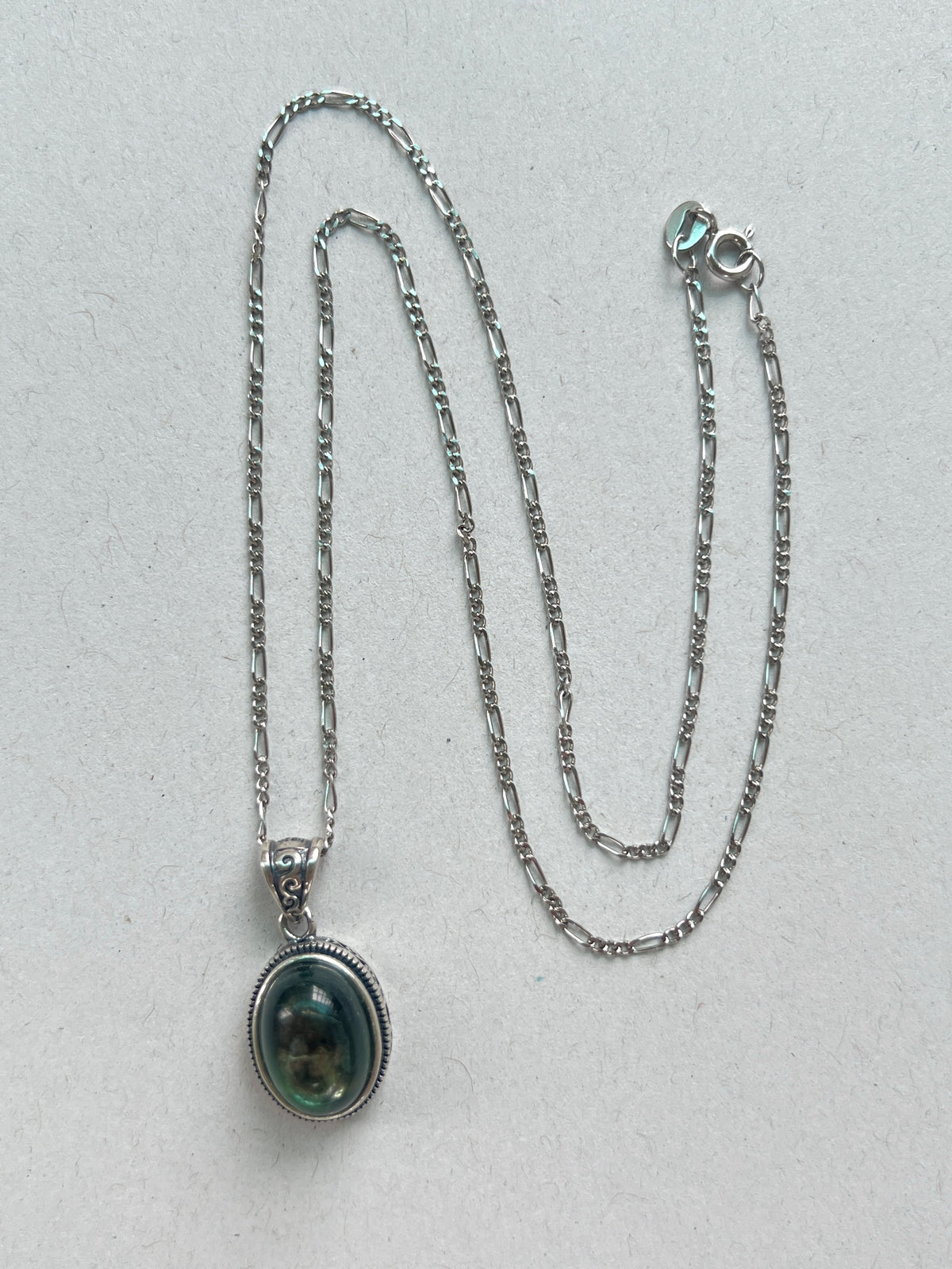 Green Lepidolite Necklace