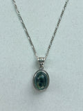 Green Lepidolite Necklace