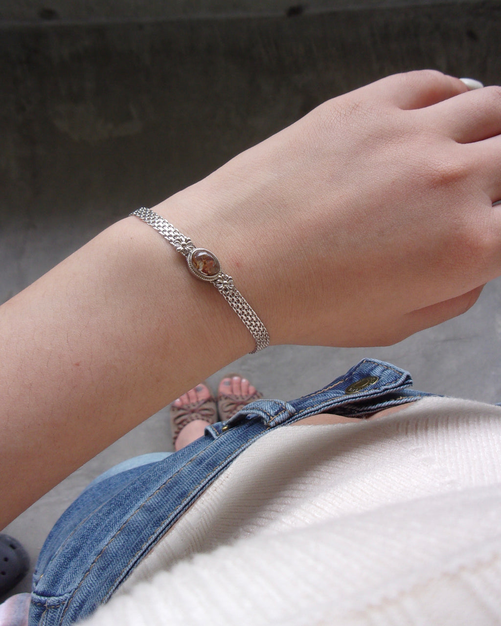Gem Mesh Bracelet
