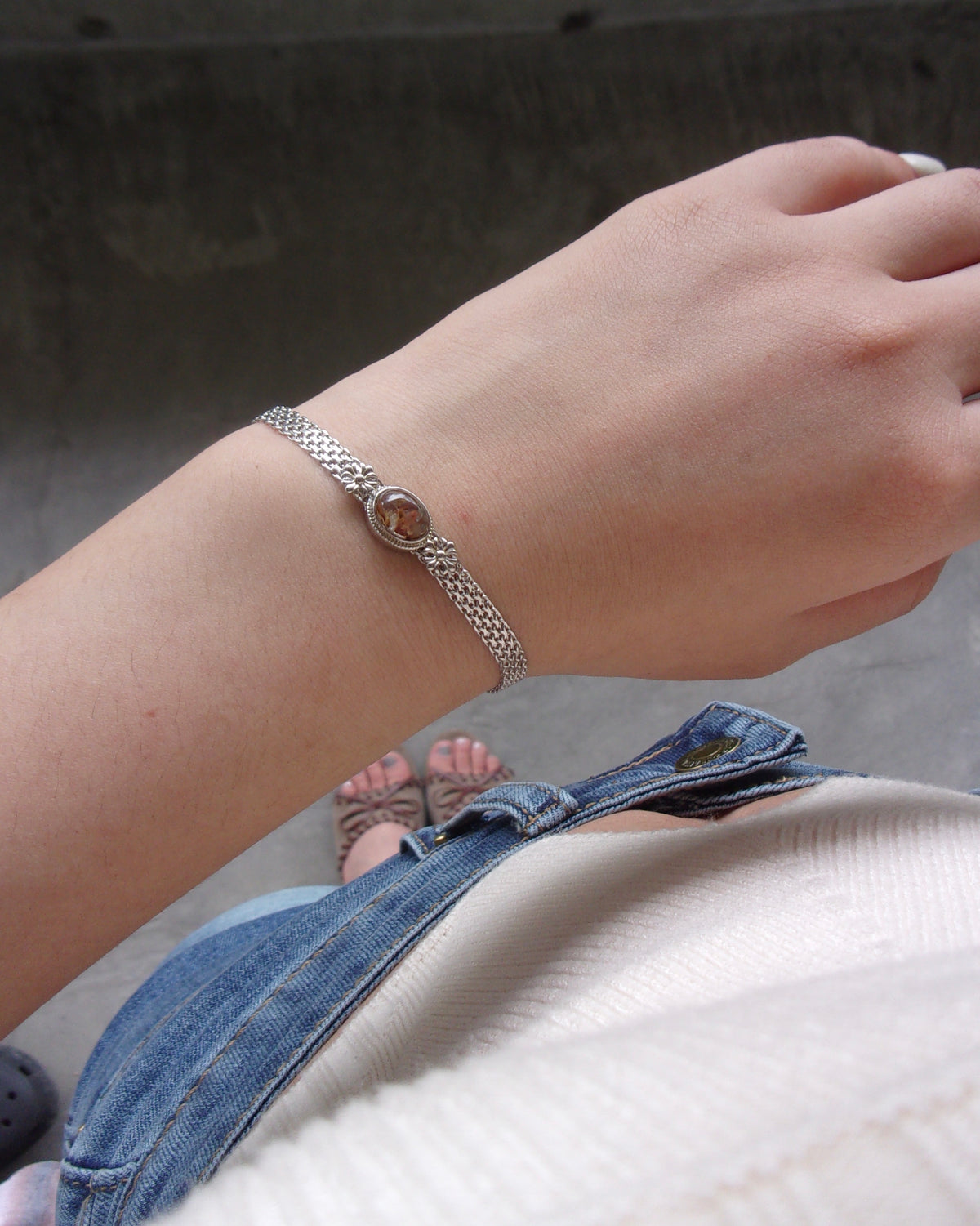 Gem Mesh Bracelet