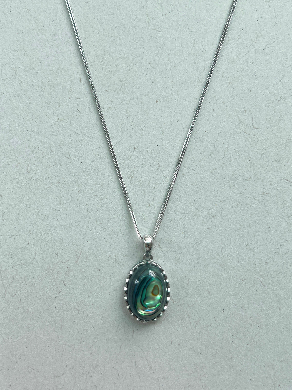 Tiny Abalone Necklace