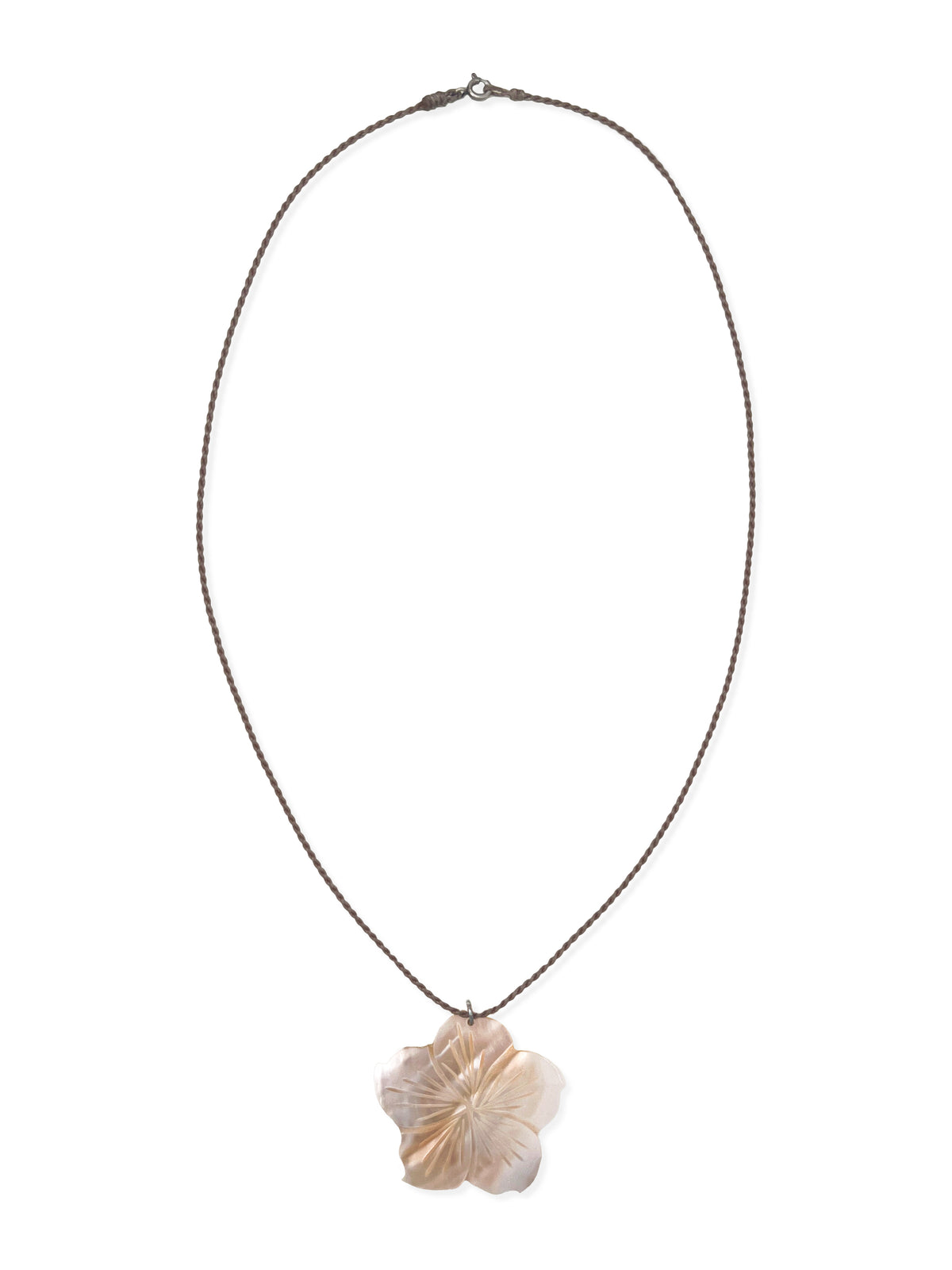 Warm Hibiscus Necklace