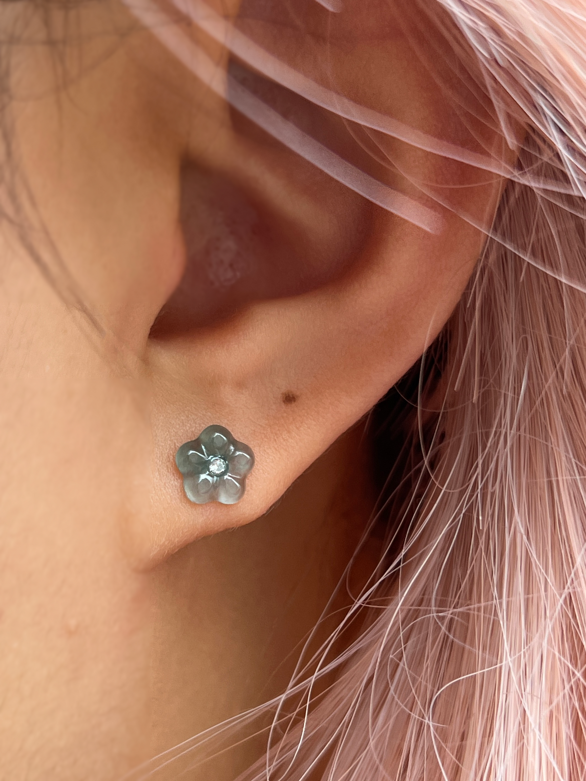 Petite Jade Studs