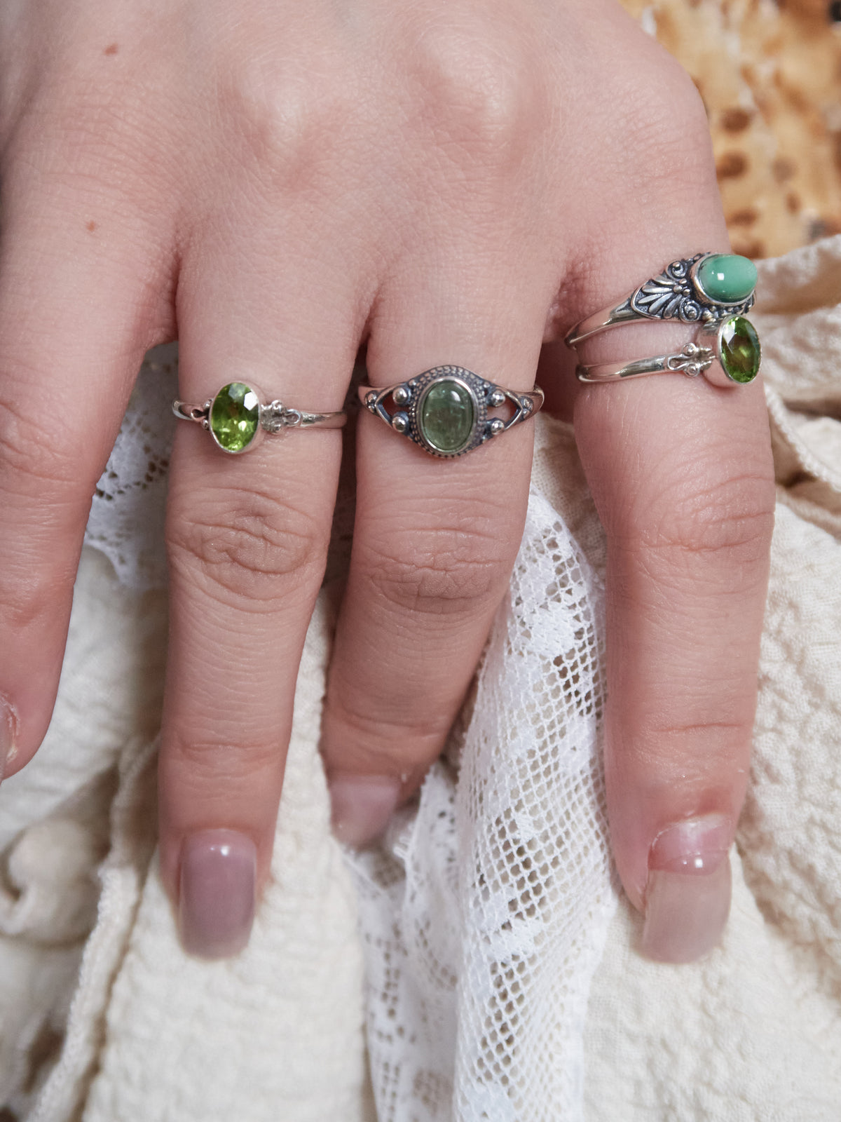 JUST PERIDOT RING
