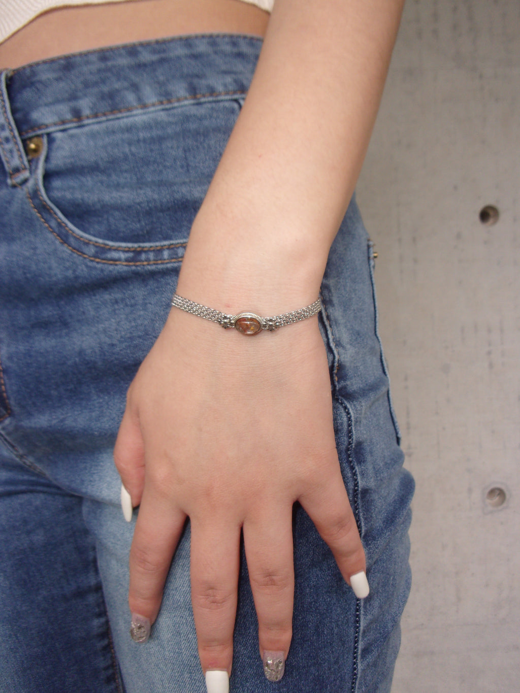 Gem Mesh Bracelet