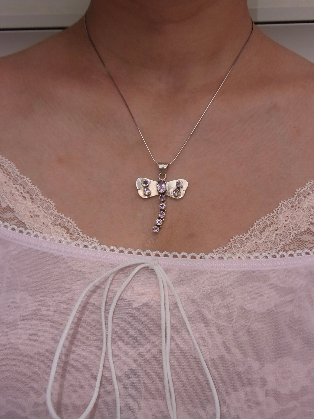 Jeweled Dragonfly Necklace