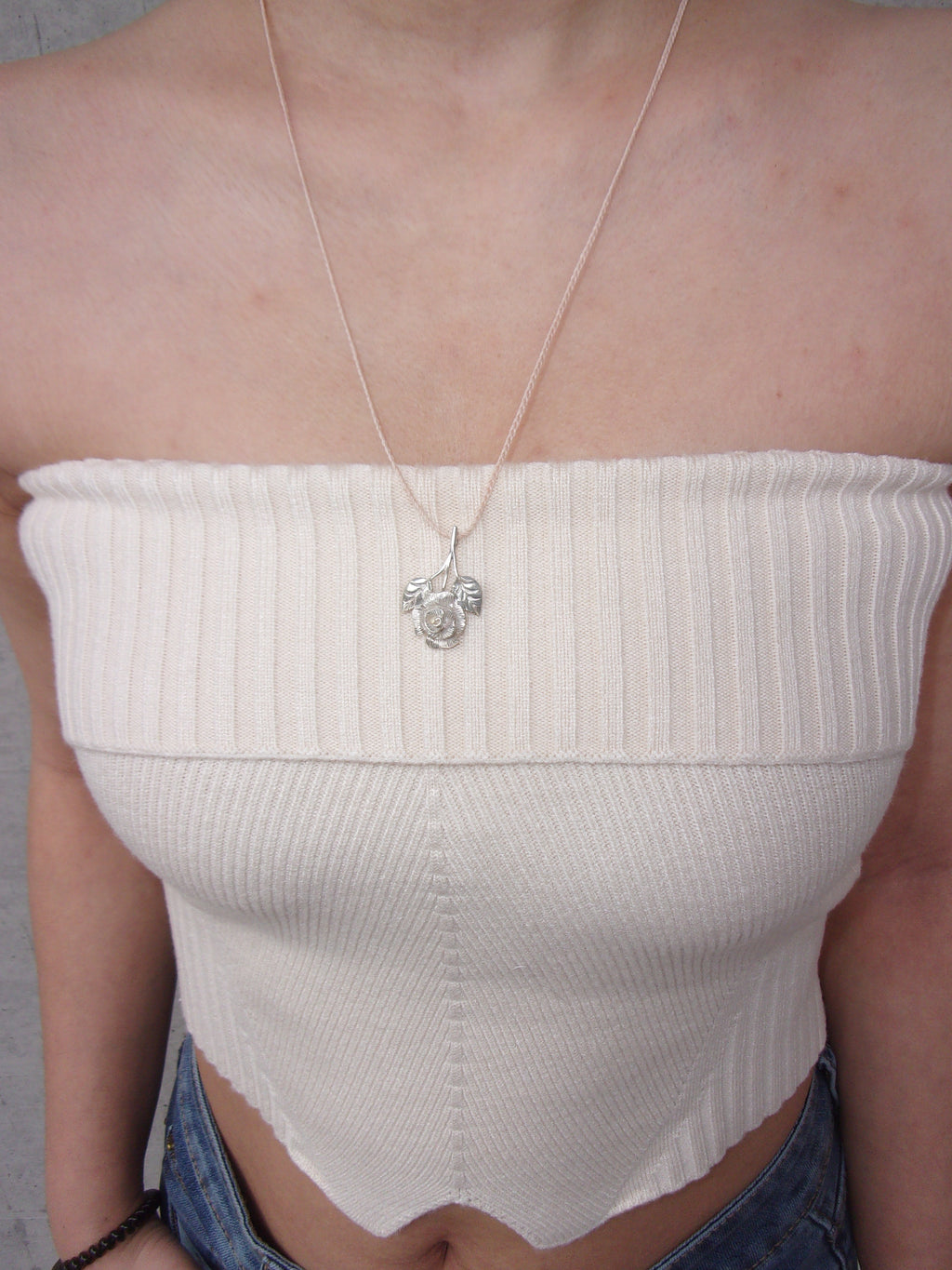 Blush Rose Necklace