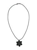 Black Lily Necklace