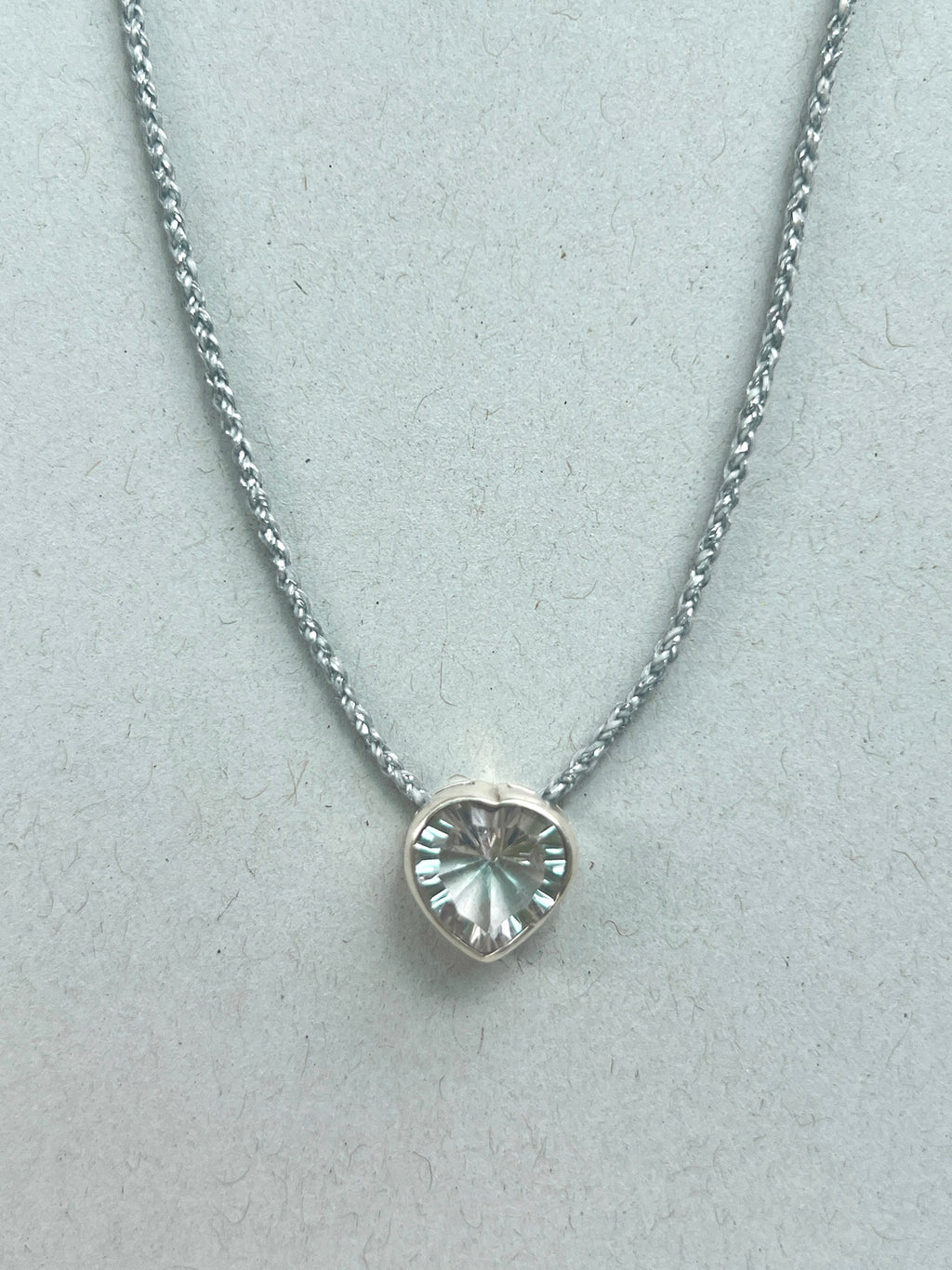 Icy Heart Necklace