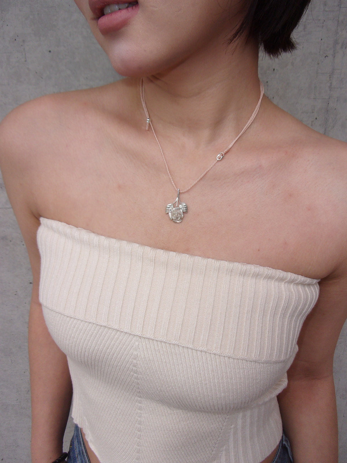 Blush Rose Necklace