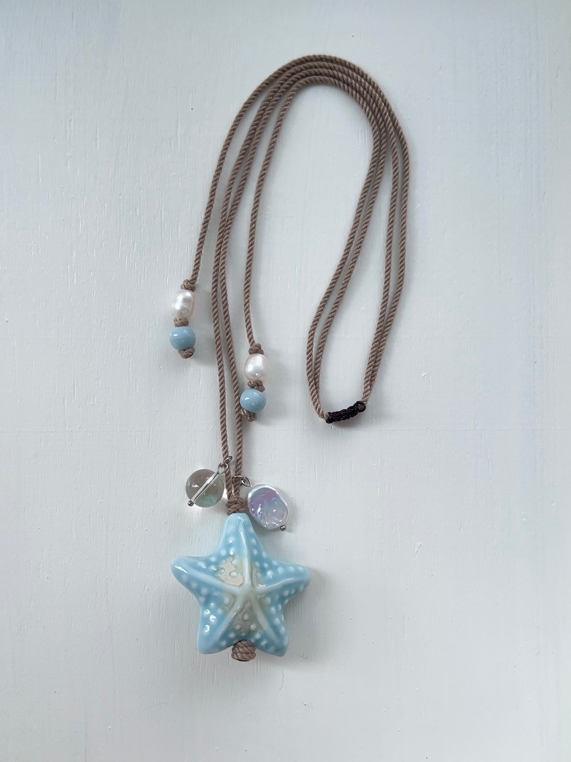 Sea Breeze Charm Necklace
