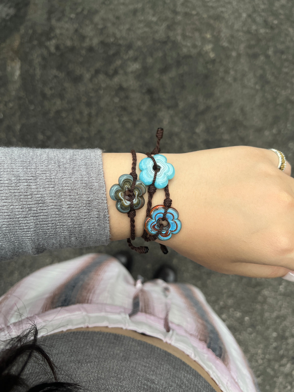 Retro Flower Bracelet