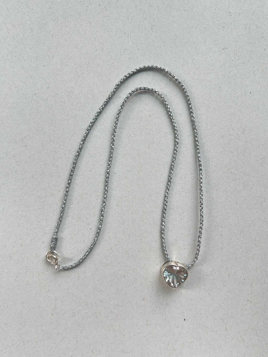 Icy Heart Necklace