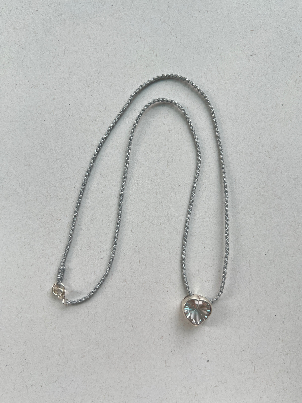Icy Heart Necklace