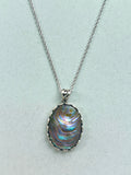 Abalone Oval Necklace