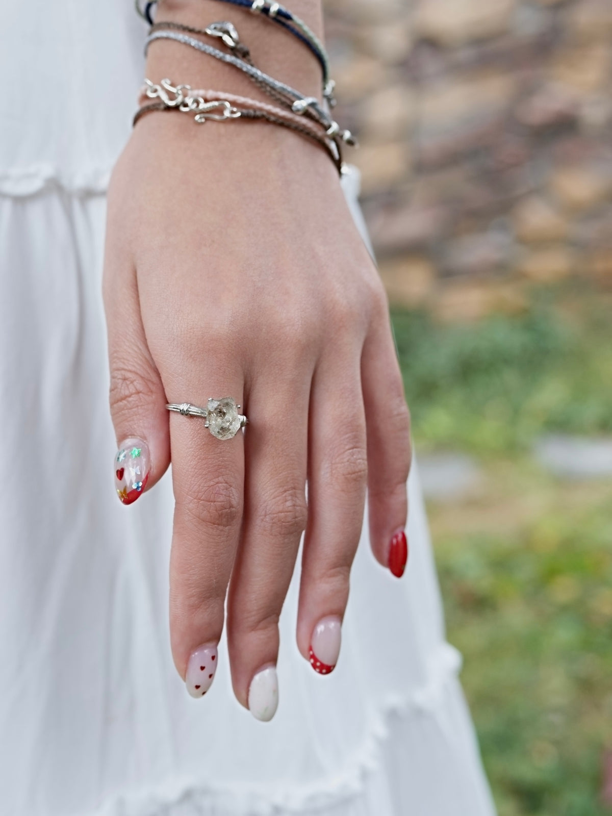 Soft Crystal Ring