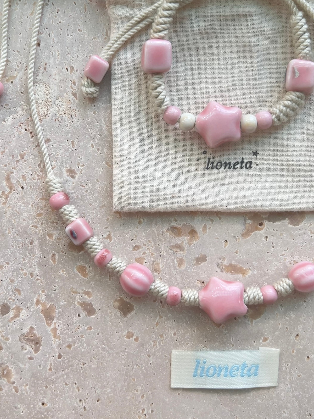 Bebe Choker - Candy pink