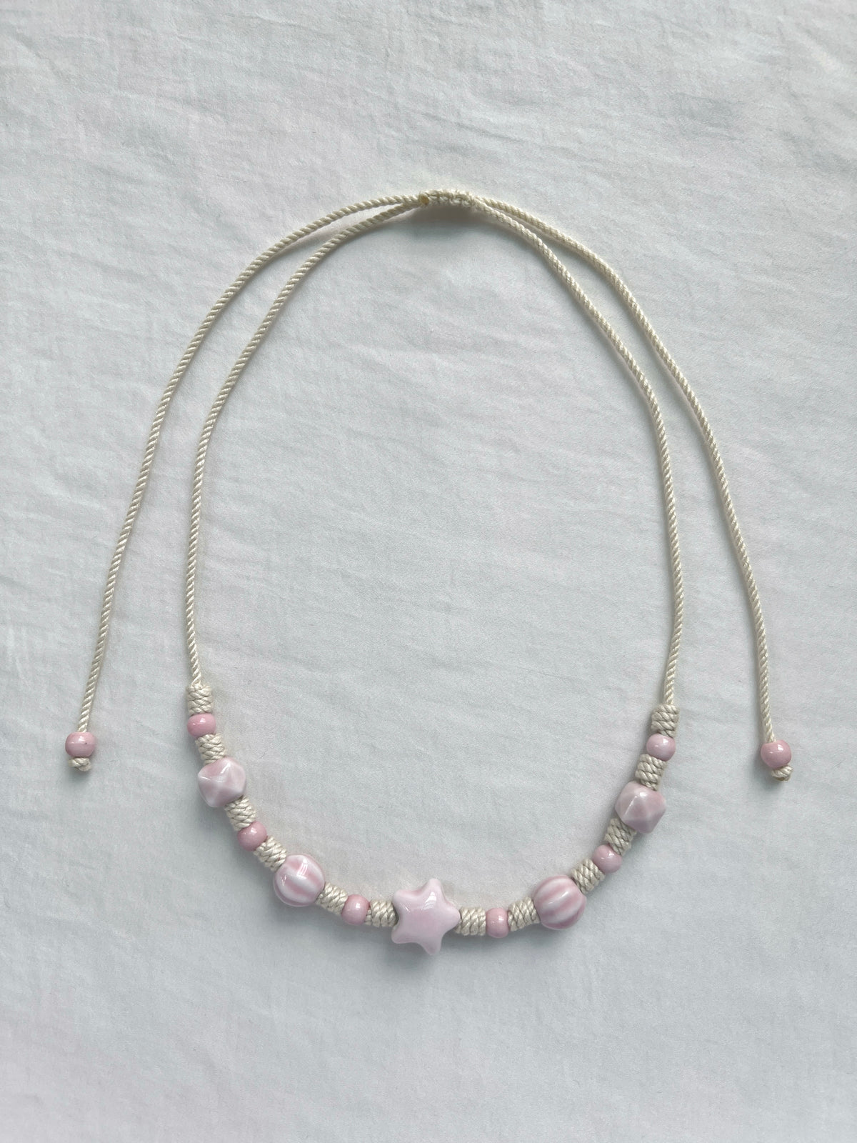 Bebe Choker - Baby pink
