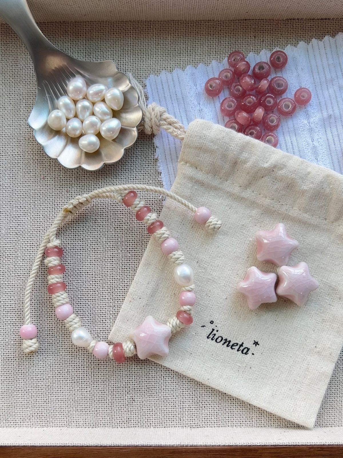 Bebe Bracelet - Babypink