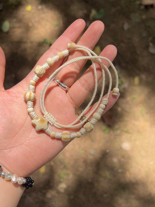 Bebe Choker - Beige