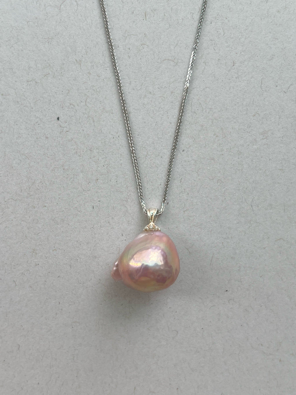 Pearl Charm Necklace 02