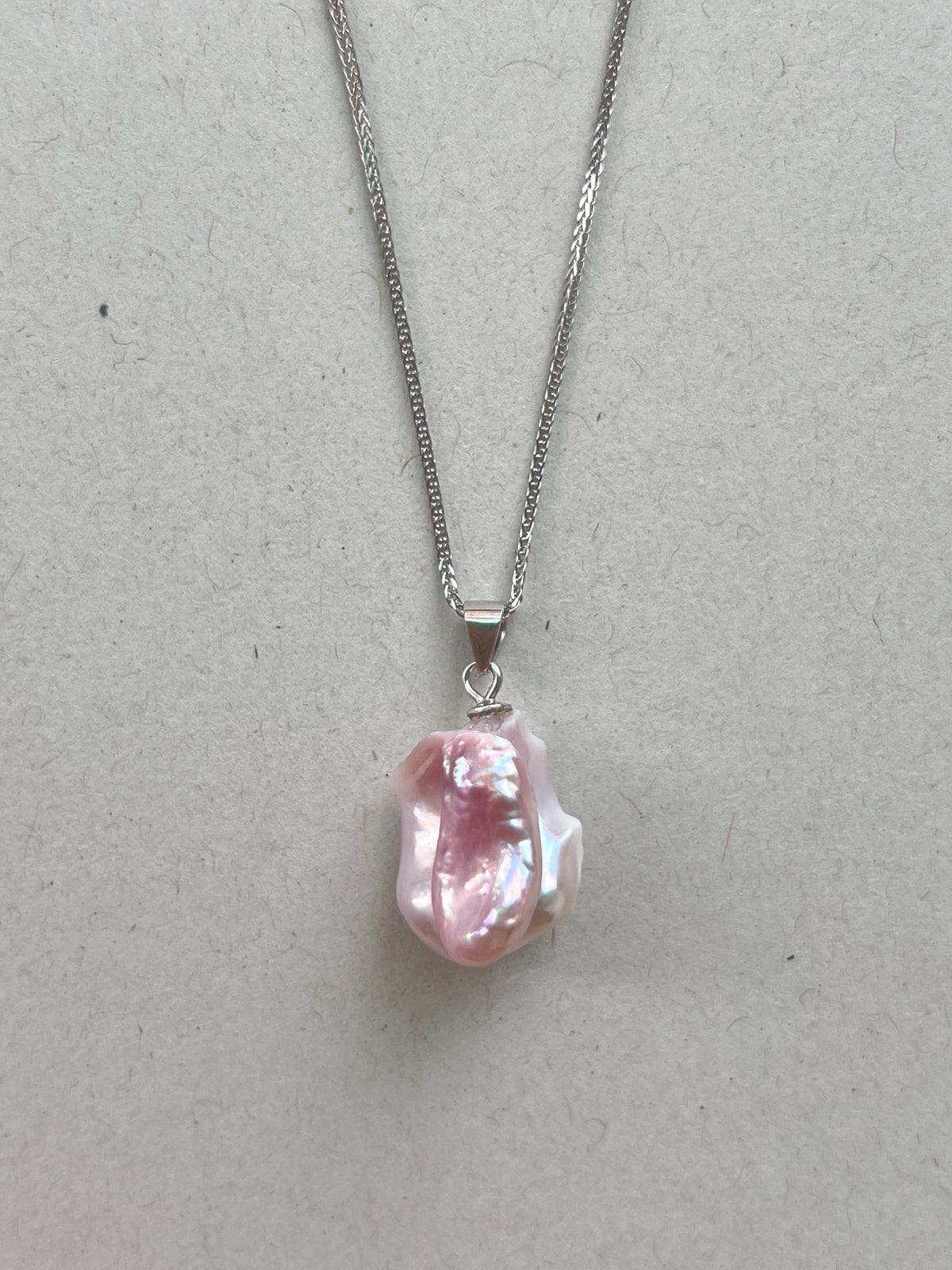 Pearl Charm Necklace 03