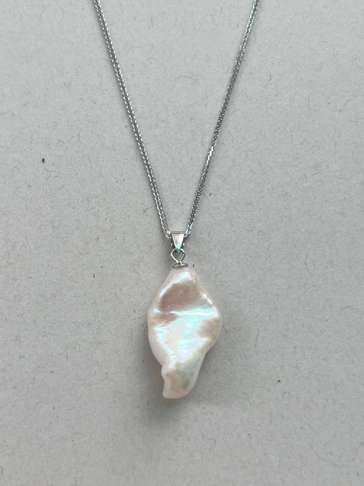 Pearl Charm Necklace 04