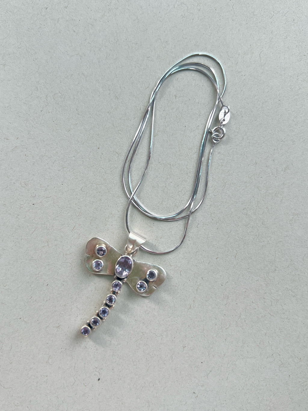 Jeweled Dragonfly Necklace