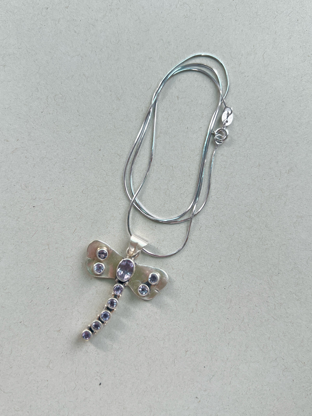 Jeweled Dragonfly Necklace