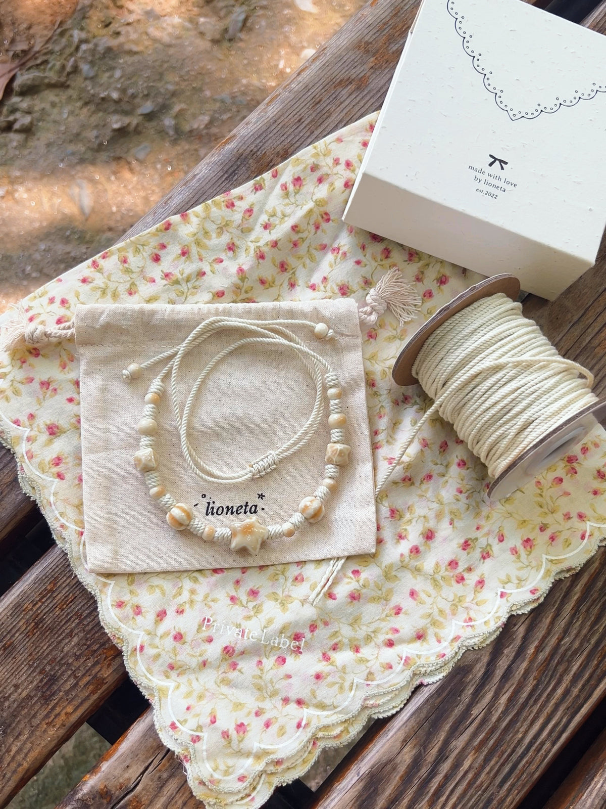 Bebe Choker - Beige