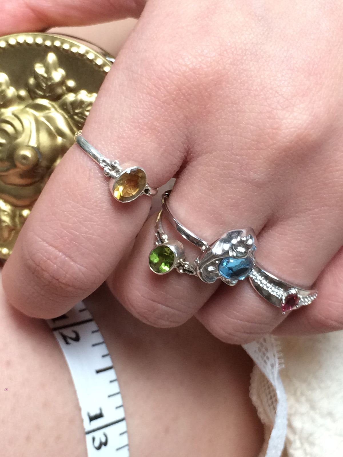HEART OF BLUE RING