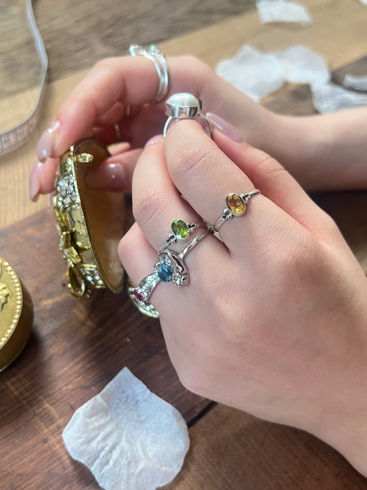 JUST CITRINE RING