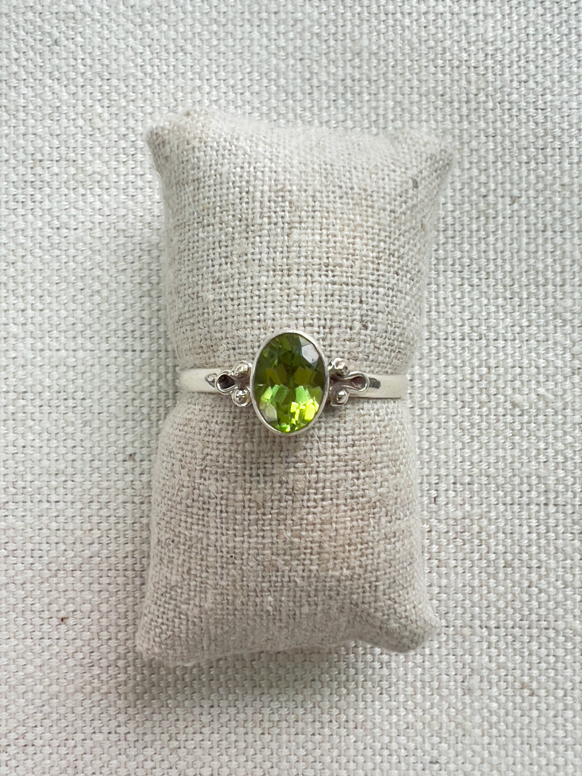 JUST PERIDOT RING