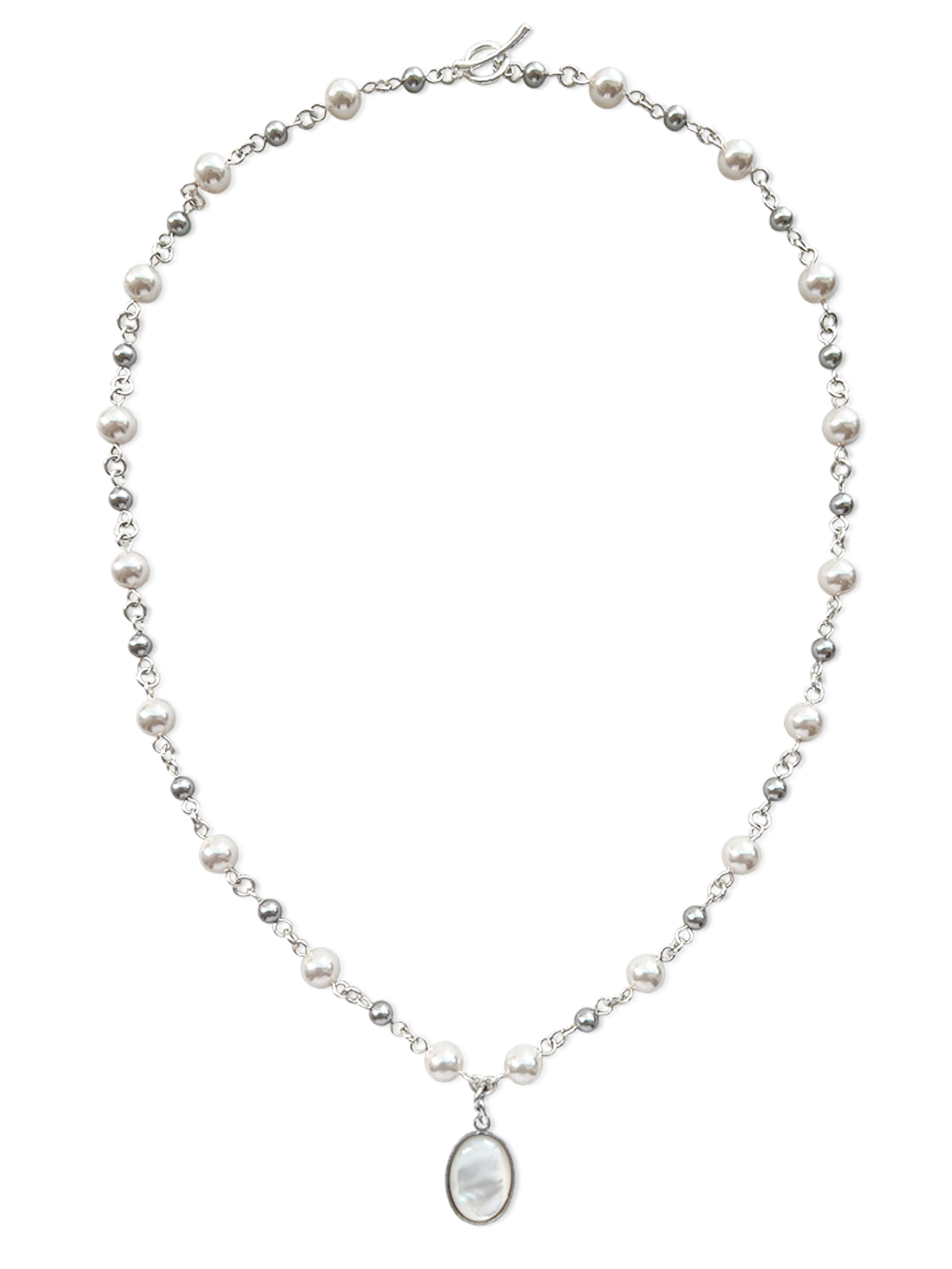 Mother of Pearl Chain Necklace