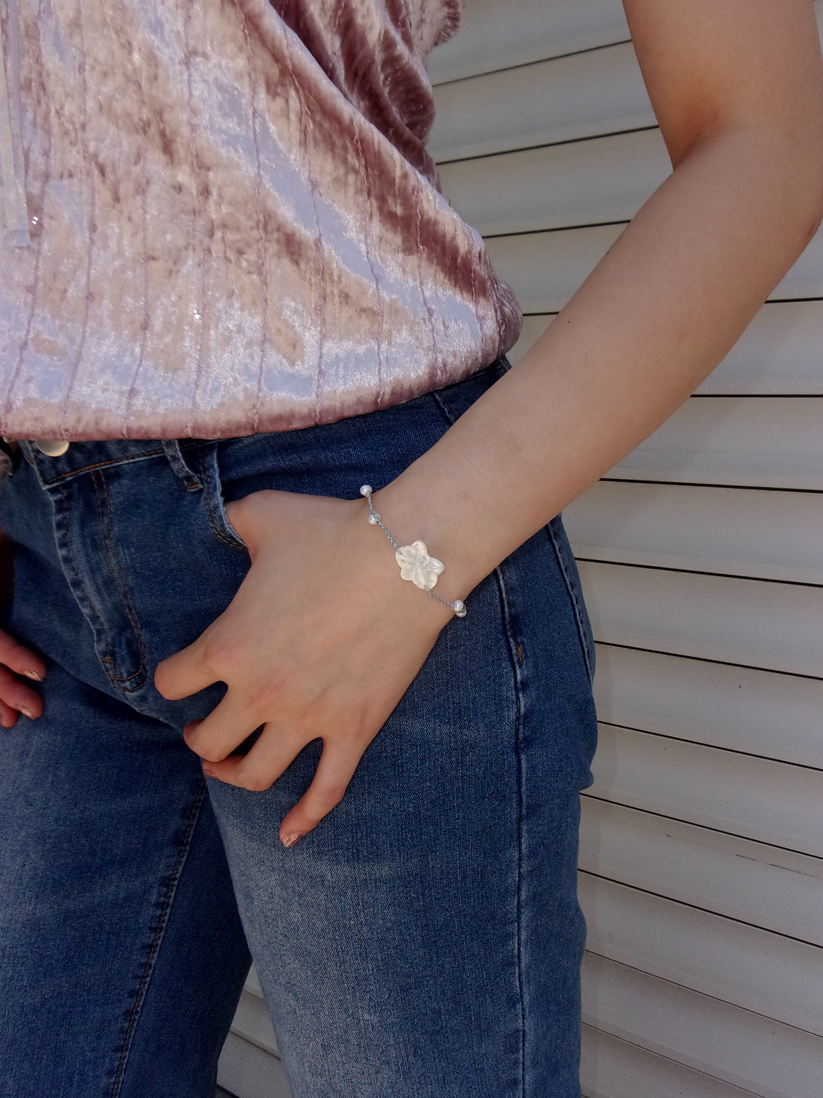 Orchid Bracelet