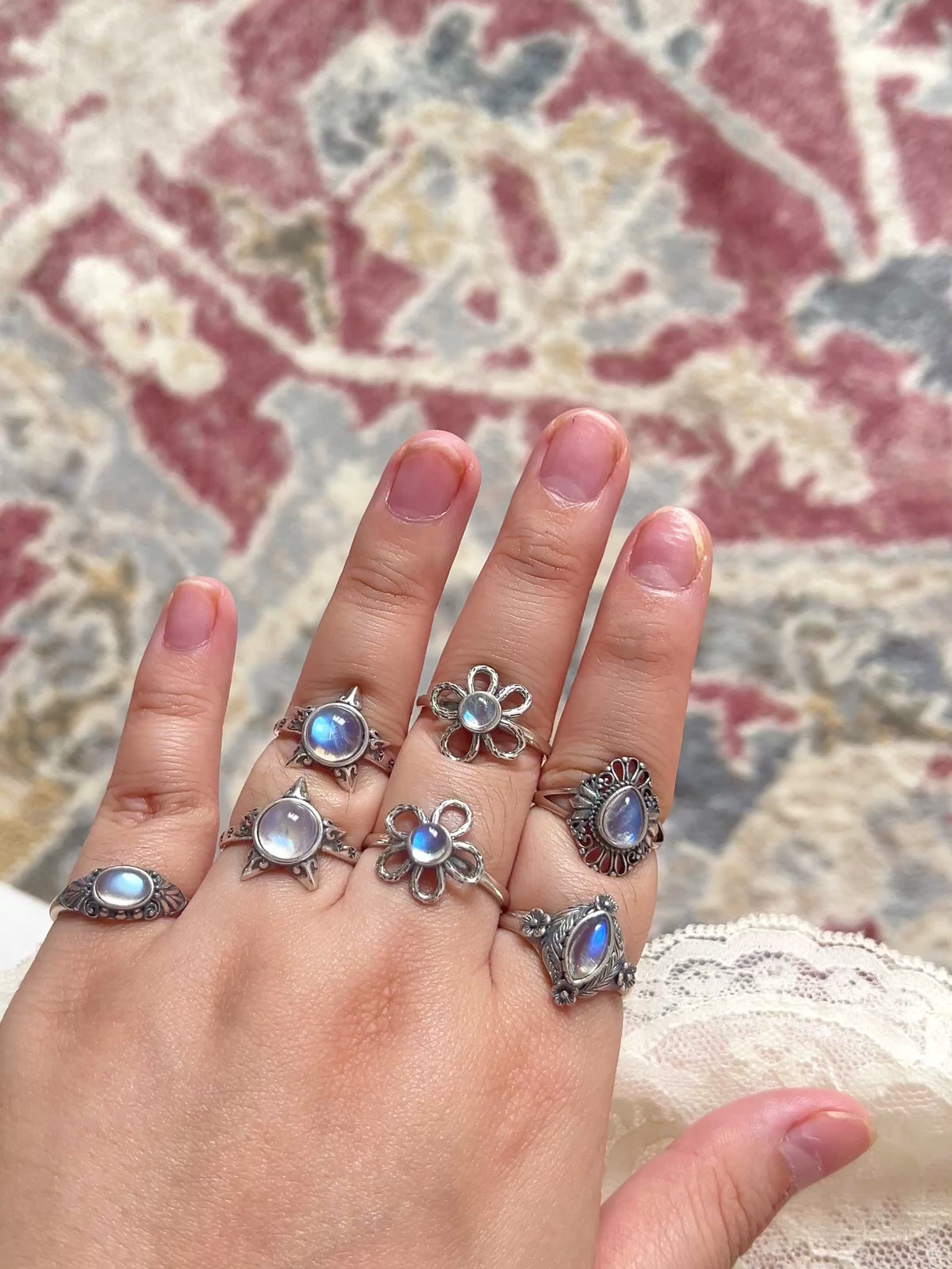 Cloud Blue Ring