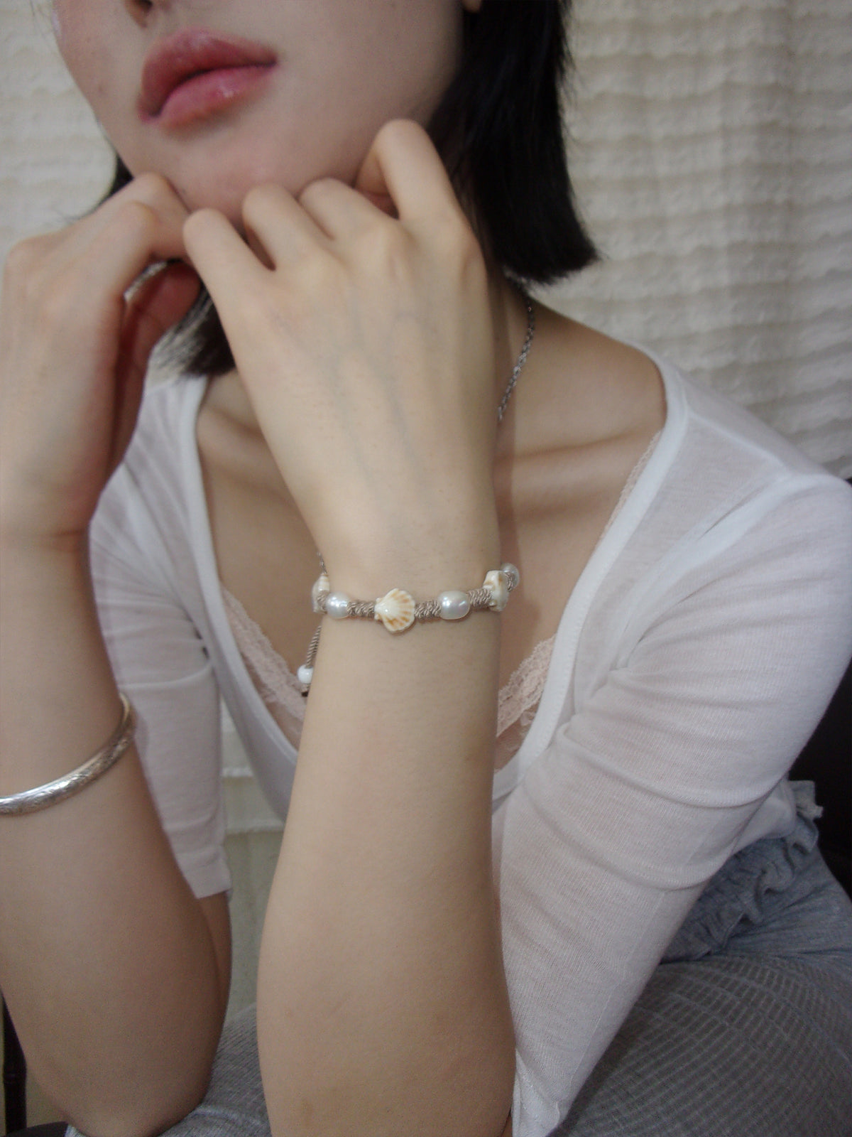 Sandy Pearl Bracelet