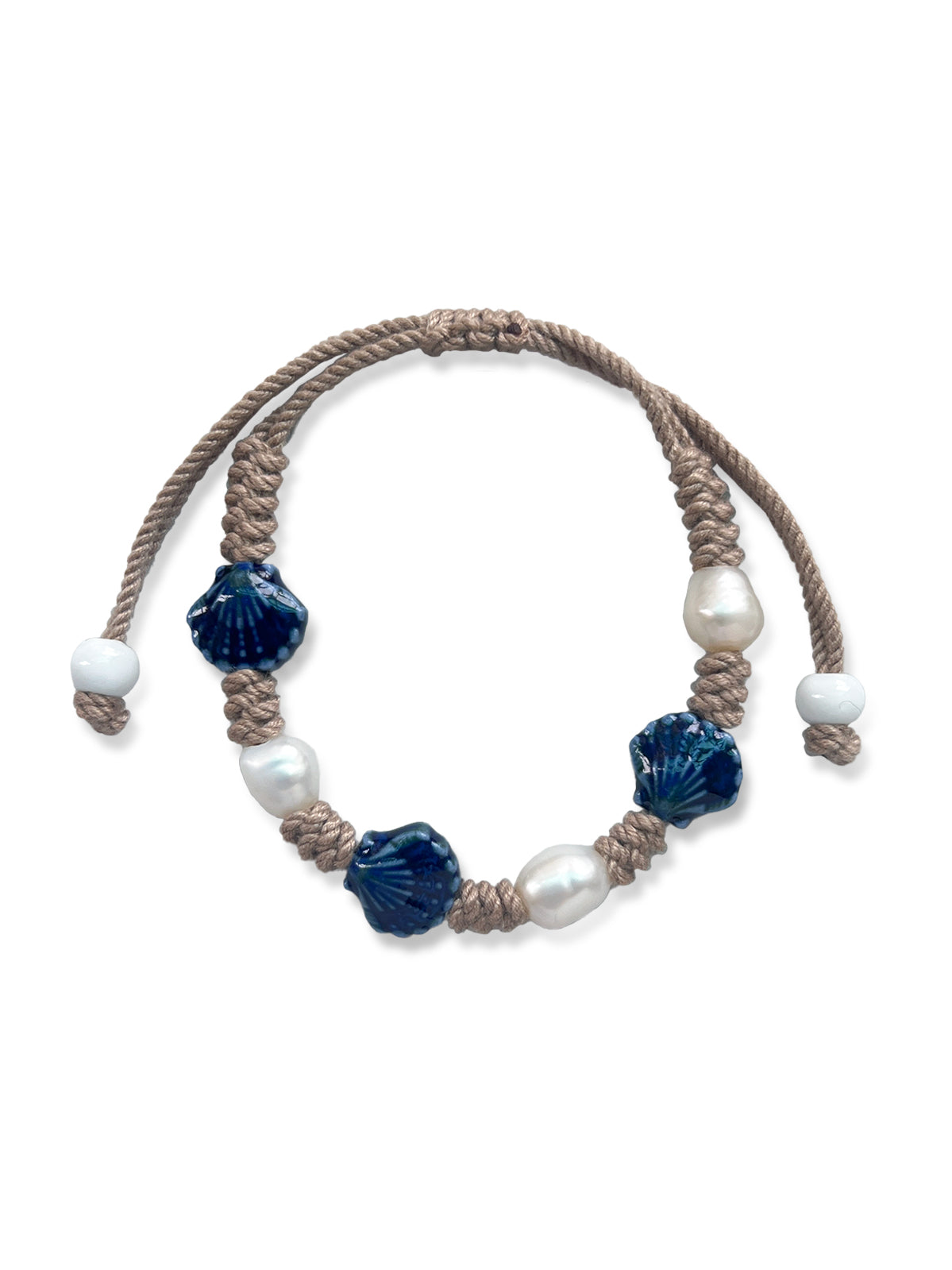Siren Blue Pearl Bracelet