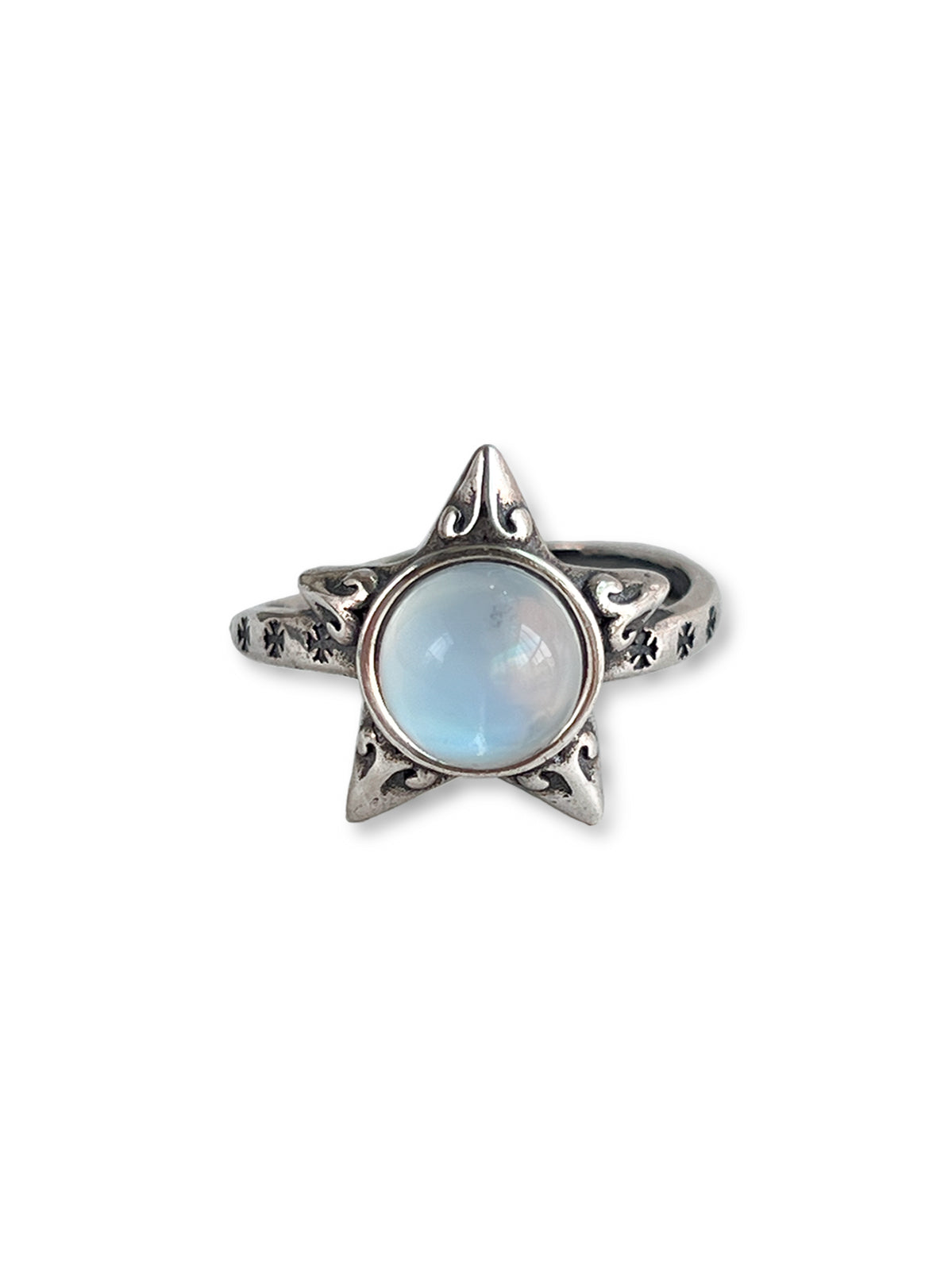 Fallen Star Ring in Moonstone